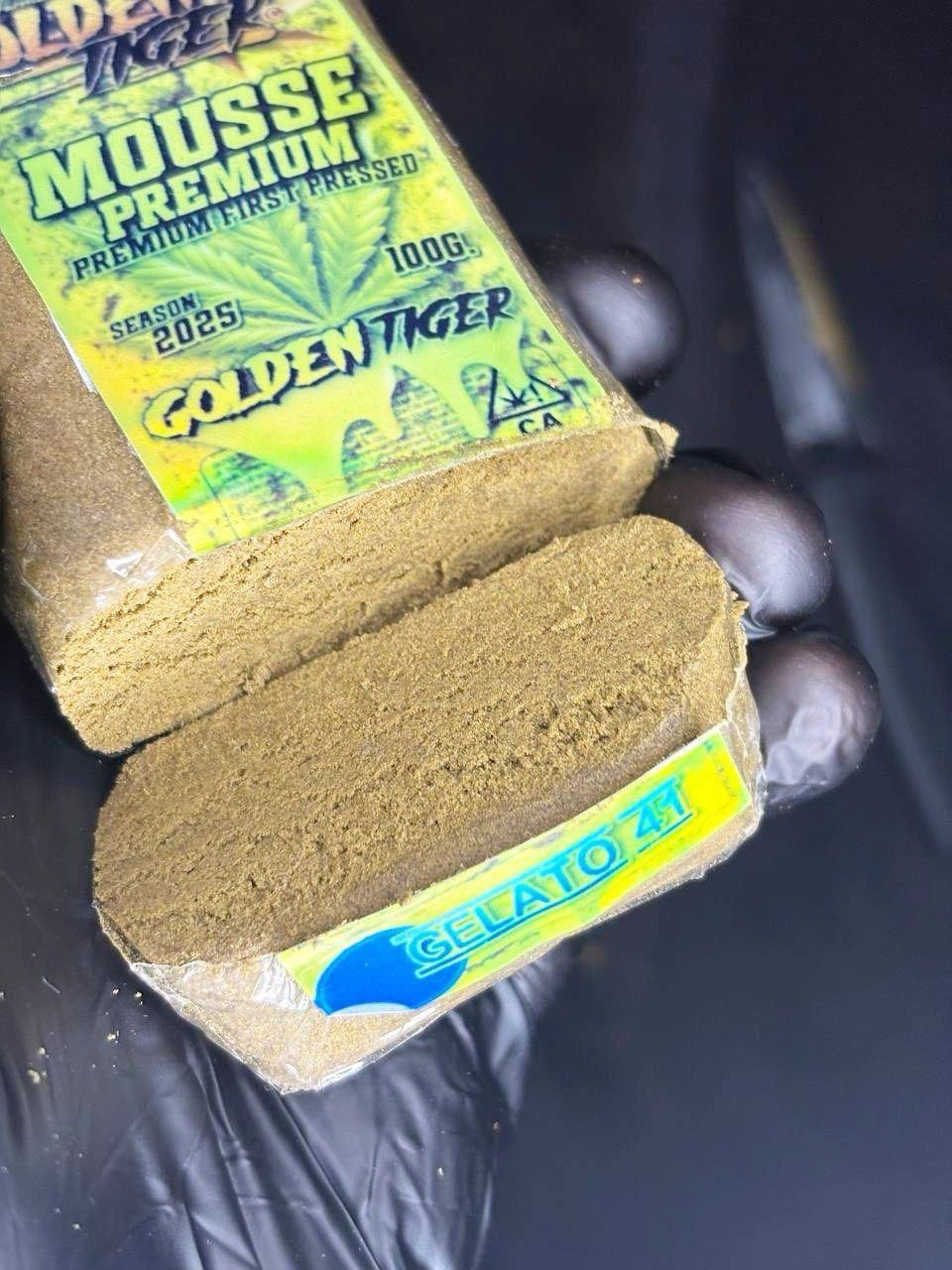 golden tiger mousse hash concentrate 2