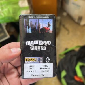 mountain giant moroccan hash